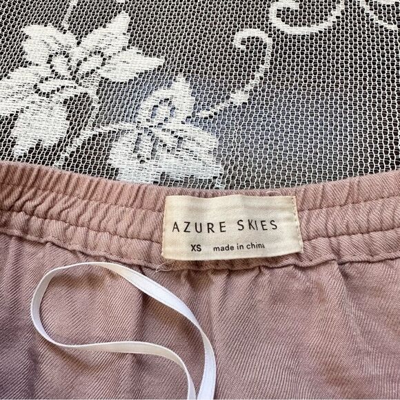 Aritzia  Azure Skies Cropsey Romper Sz XS - Picture 7 of 13